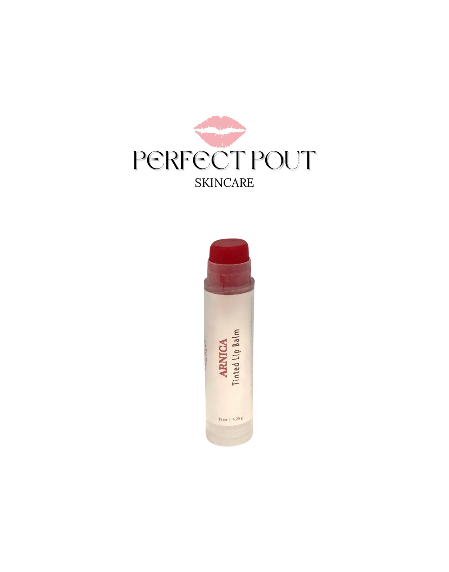 Natural Arnica Lip Balm-WHOLESALE PRIVATE LABEL CASE OF 24- All colors available